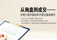 職業(yè)英語培訓(xùn)課程