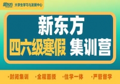 英語(yǔ)四級(jí)寒假集訓(xùn)營(yíng)