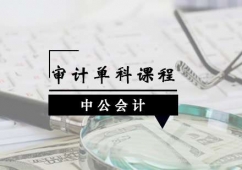 青島會(huì)計(jì)培訓(xùn)審計(jì)單科課程