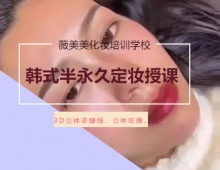 西安韓式半永 久定妝培訓(xùn)課程
