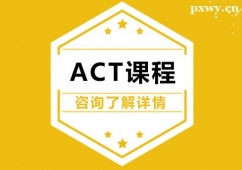 廣州ACT全程精品課程培訓(xùn)班